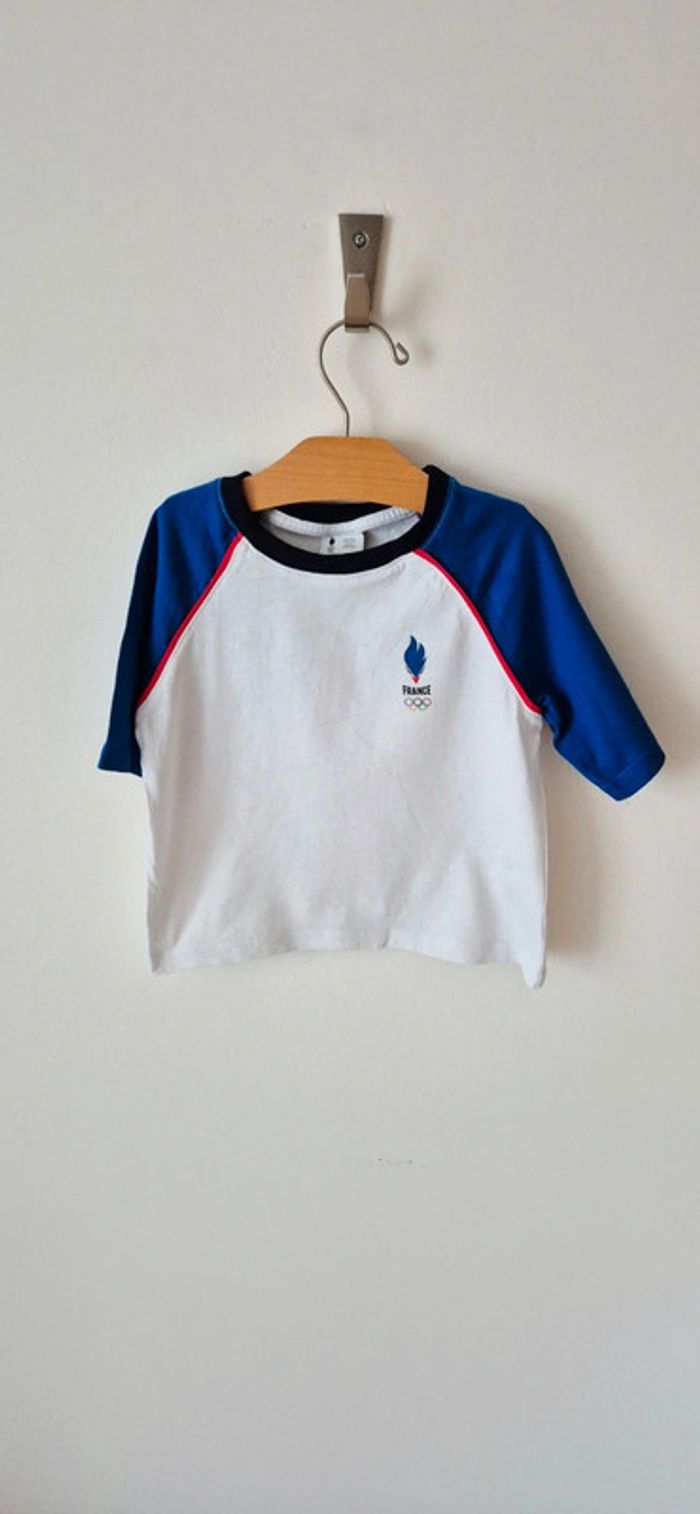 T-shirt France JO 2024 3 ans Garçon - photo numéro 2