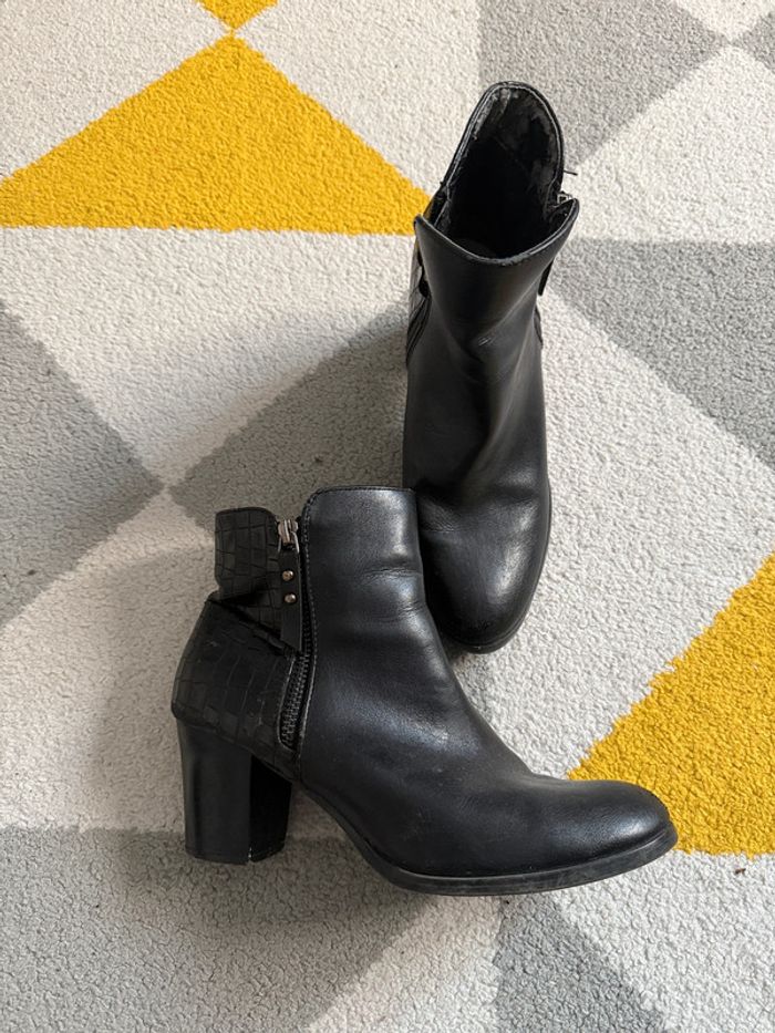 Bottines à talons La Bottine Souriante Taille 39 - photo numéro 3