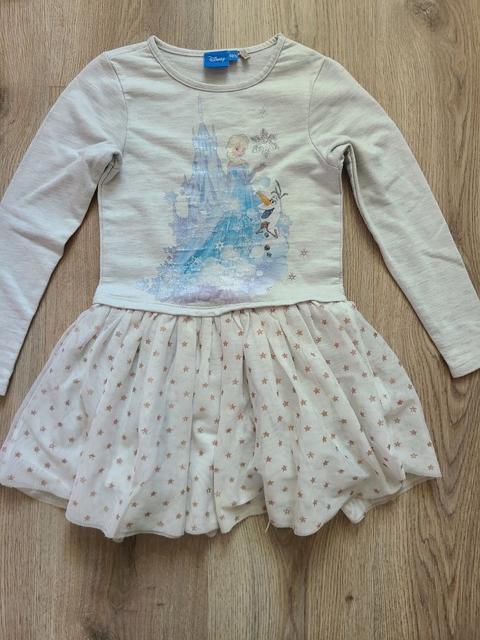 Robe ML 5 ans reine des neiges - photo numéro 3