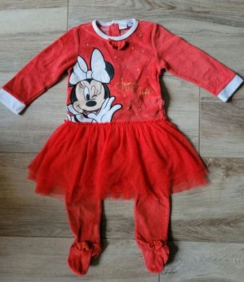 Pyjama de Noël Minnie taille 18 mois