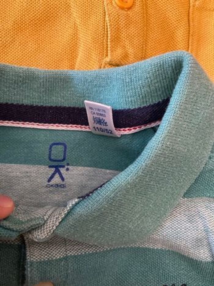 Lot de cinq polos à manches longues pour garçons en taille 4 ans - photo numéro 5