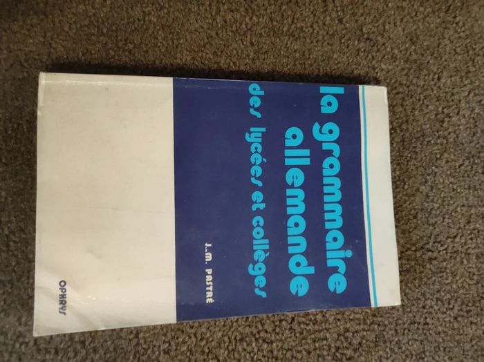 Livre La grammaire allemande