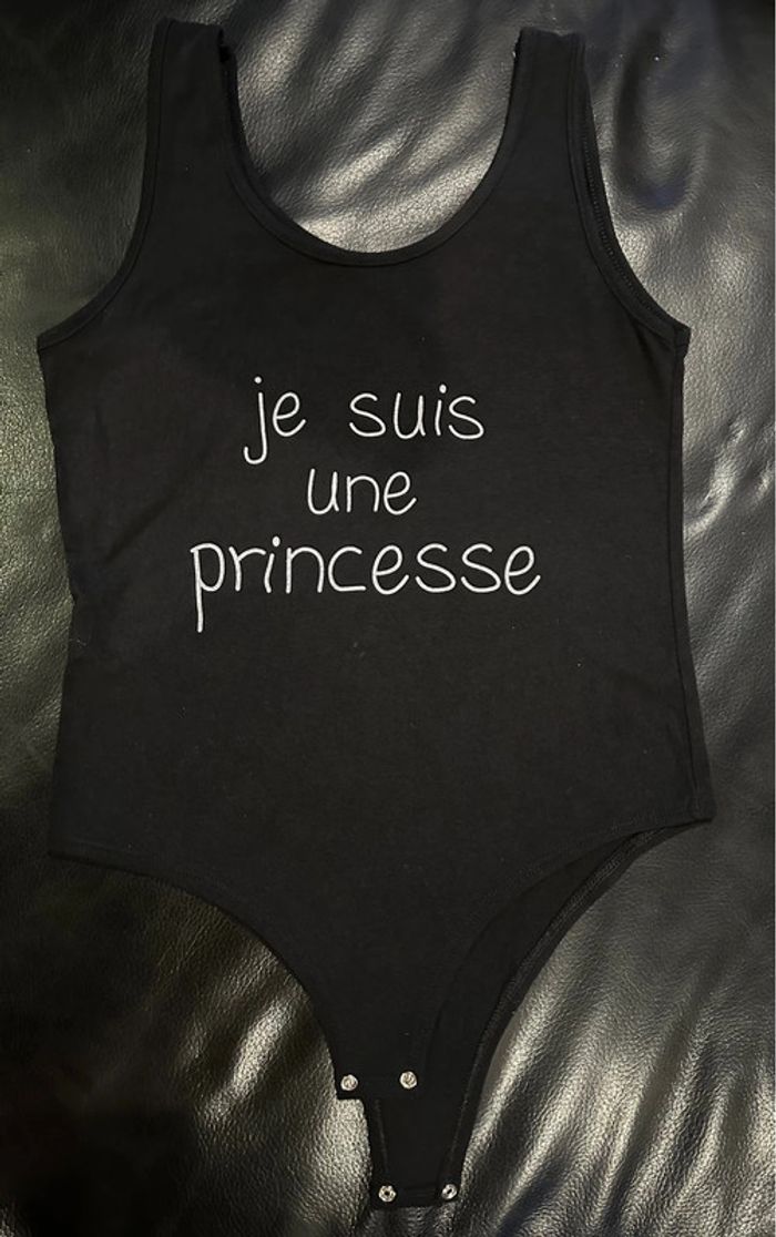 Body « je suis une princesse » message fun