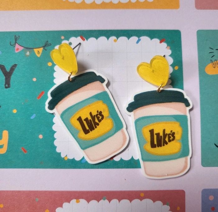 Boucles d'oreilles gilmore girls Luke's