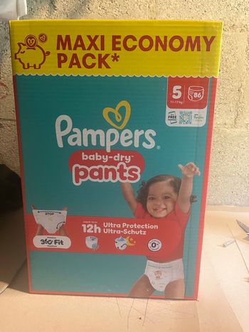 Couches Pampers T5 plants 