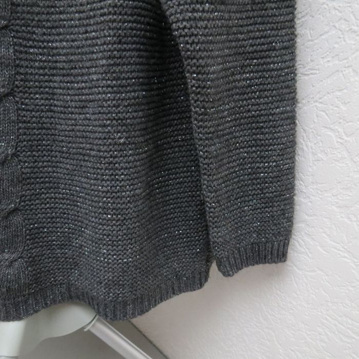 Pull Andy & Lucy – Gris anthracite, détail pailleté, dos noué 😍 - photo numéro 5