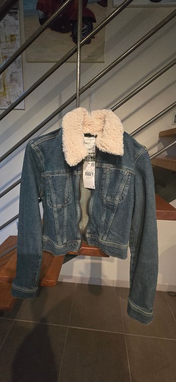 Veste en jean femme  Mango