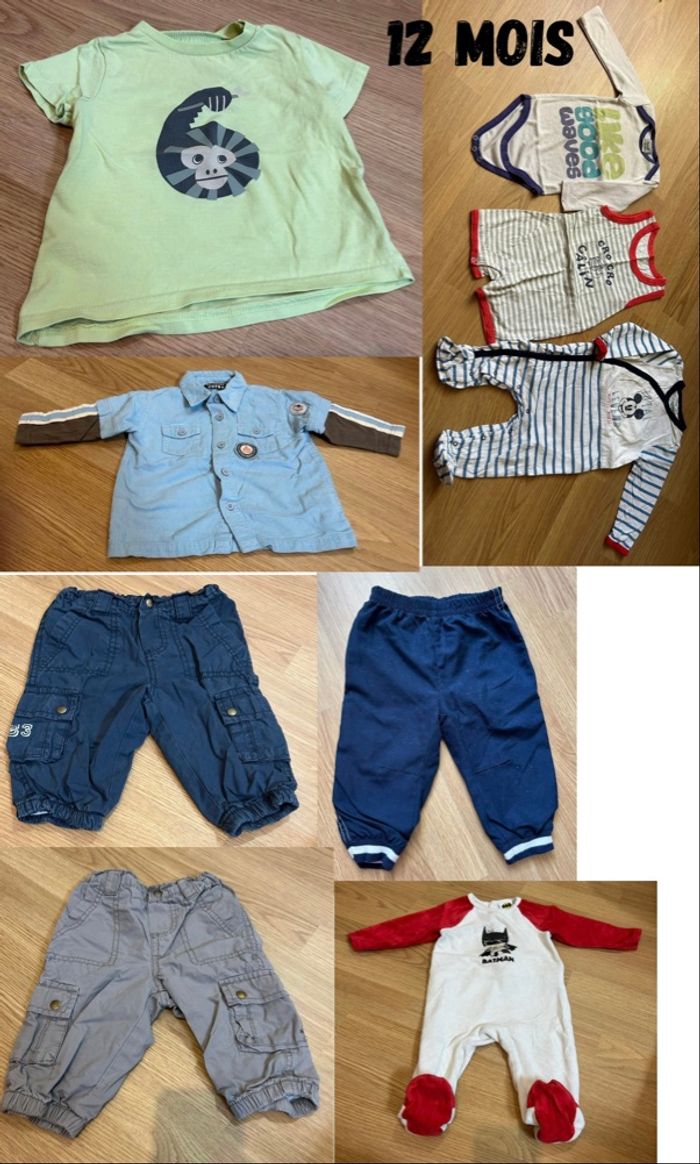 Lot vêtements 12 mois - photo numéro 3