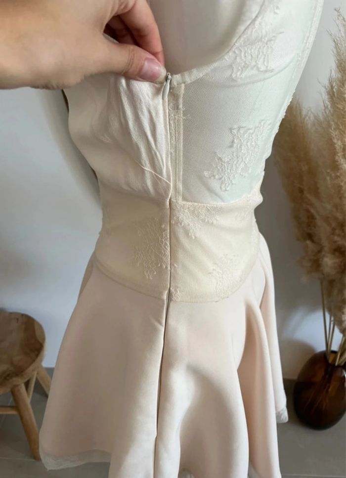 Robe rose pâle élégante Maje - photo numéro 5