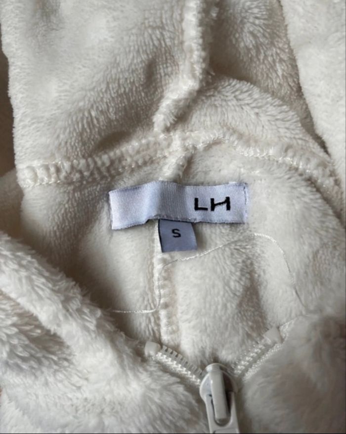 Combinaison pilou pilou ours blanc taille S de chez La Halle en très bon état - photo numéro 9