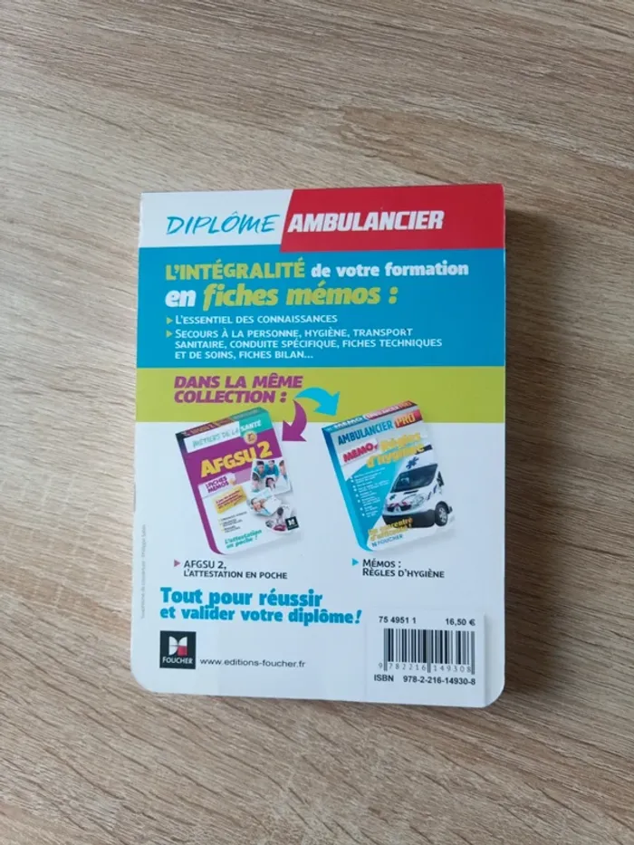 Livre pour ambulancier - photo numéro 2