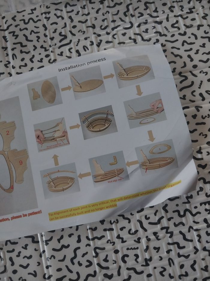 Organisateur en bois – pinceaux, crayons & feutres - photo numéro 2