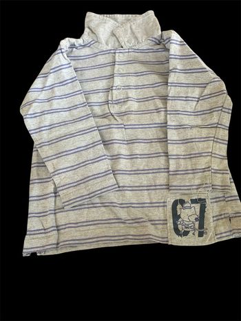 Sous pull gris bleu