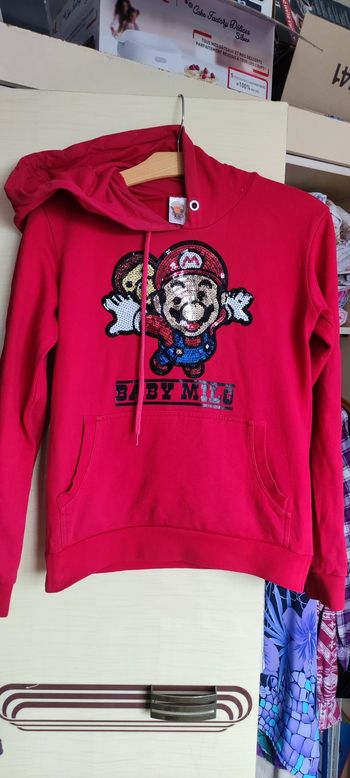 Sweat capuche Mario Bros, Baby Milo