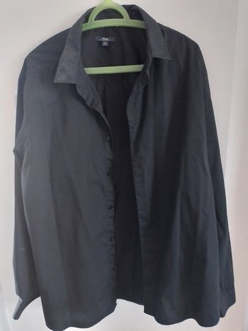 Chemise noire XXL