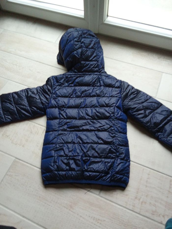 Doudoune imperméable et pliable bleu marine Orchestra 8 ans - photo numéro 6