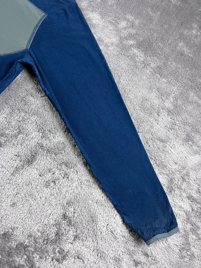 Pull de sport Polaire Timberland Zip Col Camionneur – Bleu Marine & Gris – Taille L - photo numéro 10