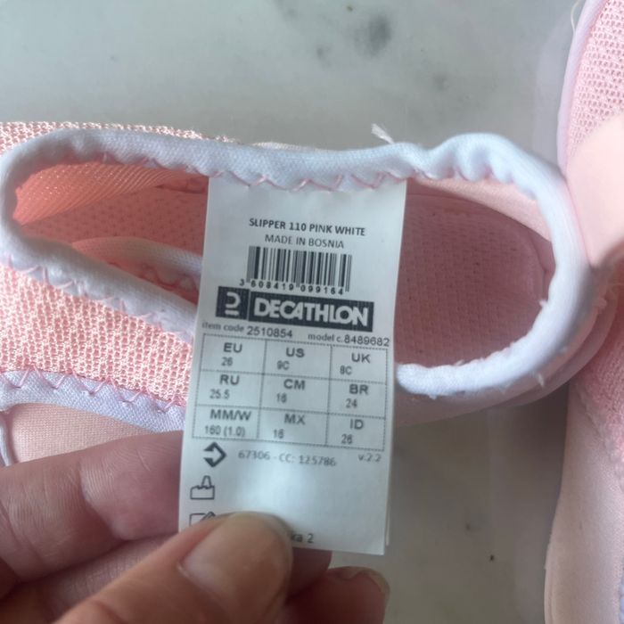 Chaussons Domyos décathlon  taille 26 - photo numéro 2
