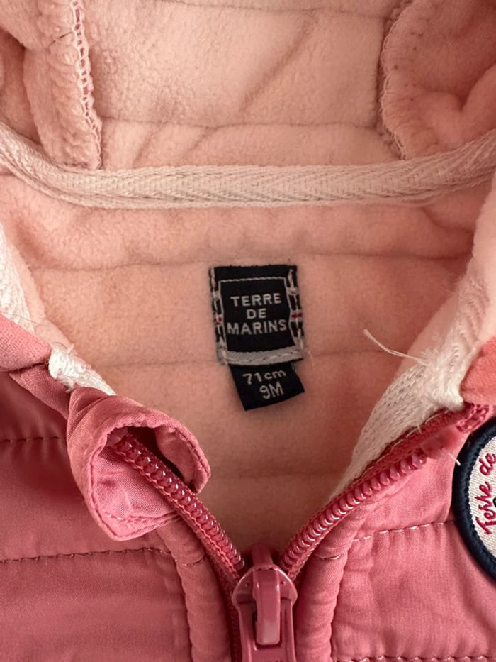 Blouson terre de marin 9 mois 71 cm fille - photo numéro 5