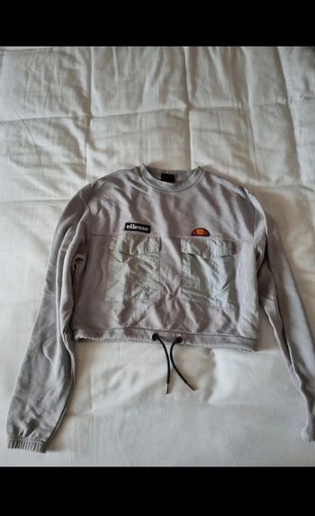 pull ellesse gris