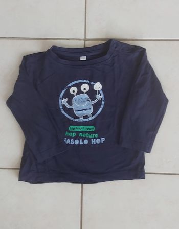 Tee-shirt manches longues garçon 18 mois (78)