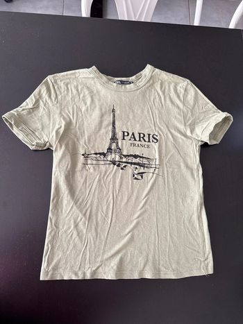 T shirt vert Zara taille S