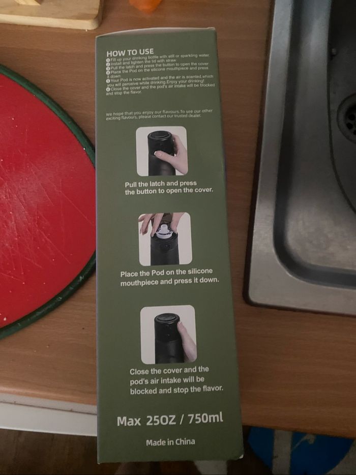Gourde avec pastilles d’arôme - photo numéro 5