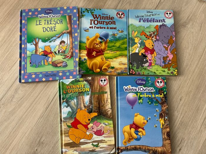 Lot 5 livres Winnie l’ourson