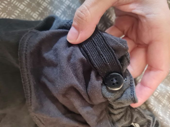 Jean de grossesse gris T36 - photo numéro 3