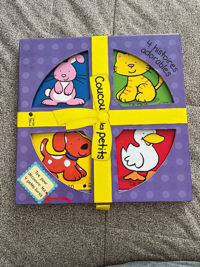 4 petits livres pour bébé