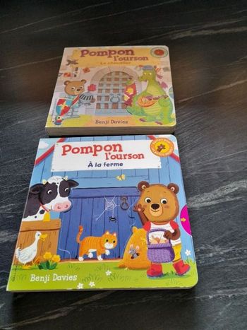 Benji Davies ou Pompon l'ourson