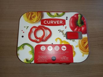 Plat en verre avec couvercle Curver Neuf 1.5l