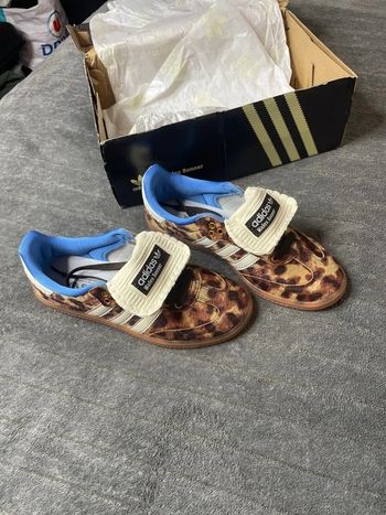 Adidas Sanba OG Bleu Leopard 36.5