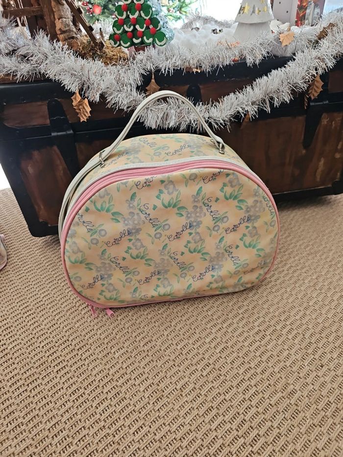 Valise sac corolle vintage
