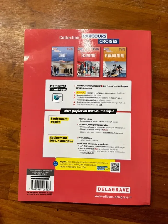 Lot de 2 livre 1re STMG économie et management - photo numéro 5