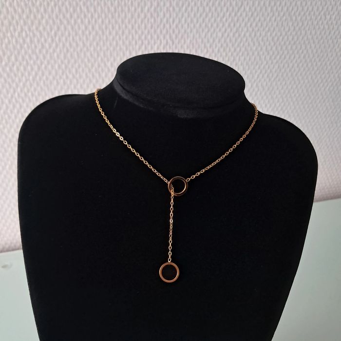 Parure acier inoxydable Collier y - photo numéro 4