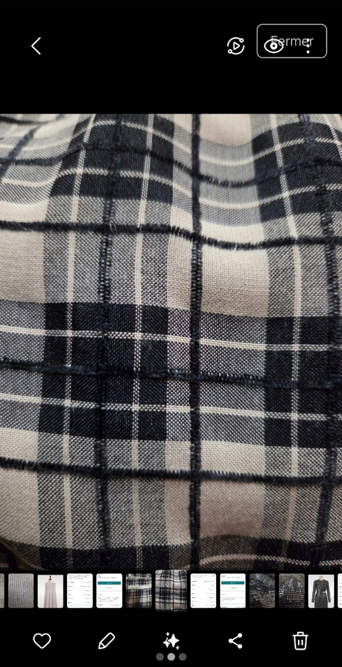 Robe noire et beige la fée maraboutée - photo numéro 3