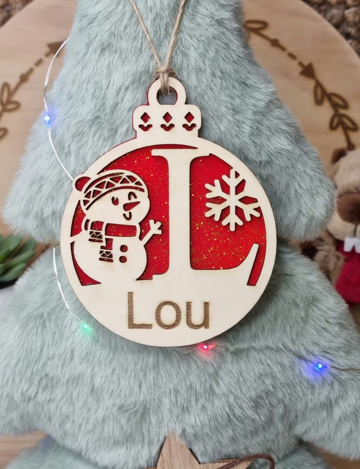 Boule de Noël Prénom - photo numéro 5