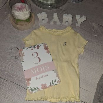 T-shirt manches courtes 3 mois kiabi