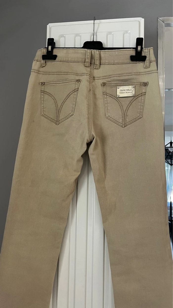 Jeans beige - photo numéro 5