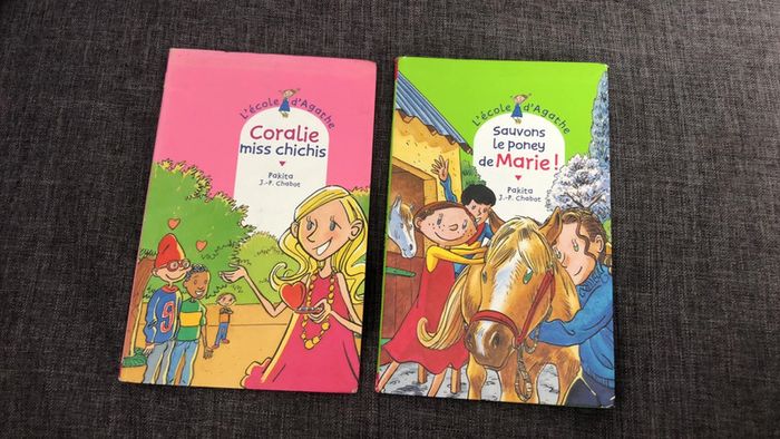 Livres « l école d Agathe »