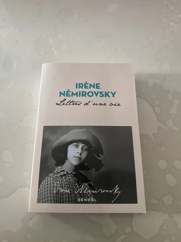 Livre lettres d’une vie - Irène némirovsky