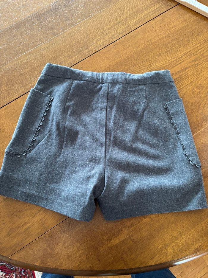 Short en flanelle grise Jacadi 10 ans - photo numéro 5