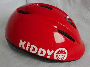 Casque de vélo rouge - Décathlon - Taille : 52 / 56 cm