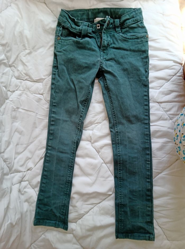 Pantalon 6 ans Orchestra jean vert