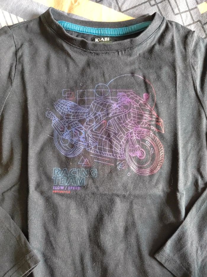 Lot de 2 tee-shirts ML kiabi 5 ans - photo numéro 4