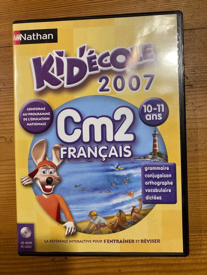 CD-ROM Kidecole CM2 français