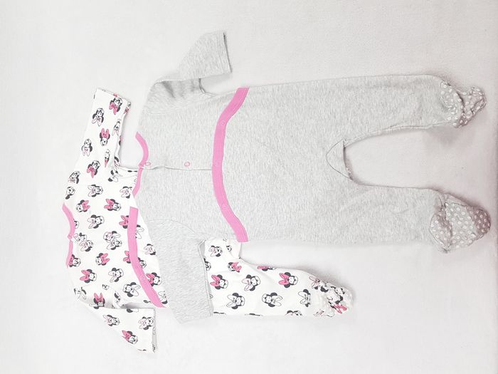 lot de 2 pyjamas 3 mois minnie disney - photo numéro 5