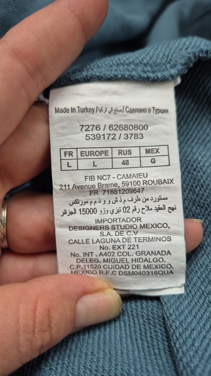 Pull Bleu Camaïeu - Manches Froncées - photo numéro 6