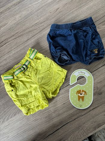 Lot de deux shorts 